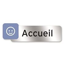 Plaquette indicatrice "accueil" - CHAPUIS