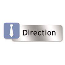 Plaquette indicatrice "direction" - CHAPUIS