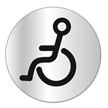 Disque indicateur "toilettes handicapé" - CHAPUIS