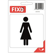 Panneau autocollant "dames" - CHAPUIS