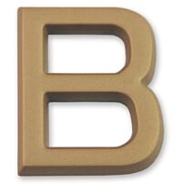 Lettre dorée adhésive "b" - CHAPUIS