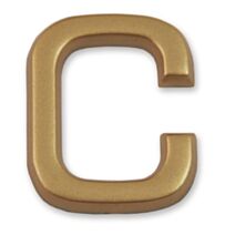 Lettre dorée adhésive "c" - CHAPUIS