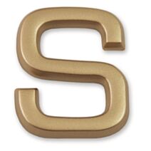 Lettre dorée adhésive "s" - CHAPUIS