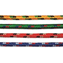 Corde polypropylène et polyester tressée - Ø 9 mm L.7,5 m - coloris assortis - CHAPUIS