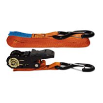 Sangle d'arrimage véhicule léger avec tendeur et crochets - CHAPUIS