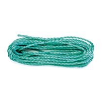 Corde torsadée verte longueur 25 mètres - CHAPUIS