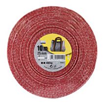 Sangle polypropylène l.25mm L.10m arc-en-ciel