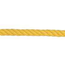 corde torsadée jaune - CHAPUIS (vendu au mètre)