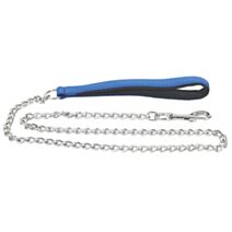 Laisse tors acier bleu d3mm 1.20m