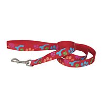 Laisse rouge lar20mm l1.2m