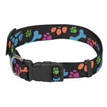 Collier regla noir 20mm 40-55cm