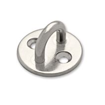 2 Platines rondes à oeil