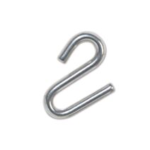 Lot de 2 esses asymétriques - acier inoxydable - diamètre 6 mm - ouverture 7/15 mm - CHAPUIS