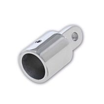 Embout femelle droit avec patte d'articulation - acier inoxydable - pour tube Ø 22 mm - H58 mm - CHAPUIS