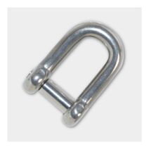 Manille rapide longue à barrette - acier inoxydable - longueur 60 mm - CHAPUIS