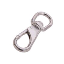 Mousqueton à linguet et touret à largage rapide  - acier inoxydable - charge de travail indicative 63 kg - longueur 100 mm - CHAPUIS