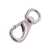 Mousqueton à linguet et touret à largage rapide  - acier inoxydable - charge de travail indicative 136 kg - longueur 116 mm - CHAPUIS