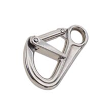 Mousqueton double sécurité avec oeil - acier inoxydable - charge de travail indicative 300 kg - longueur 110 mm - CHAPUIS