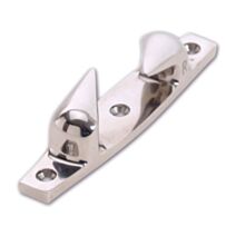 2 chaumards croisés droit+gauche - acier inoxydable - pour corde Ø12 mm - l120 mm - CHAPUIS