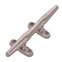 Taquet d'amarrage rond - Acier inoxydable poli - Longueur 200 mm