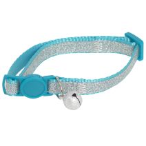 Collier pail bleu 10mm 20-30cm