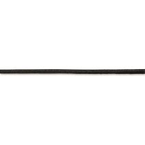Sandow noir gaine tressée D.8mm L.80m
