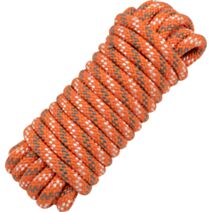 Corde polypropylène/polyamide tressée Ø10mmx7,5m Orange
