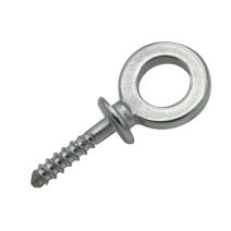 2 pitons à œil vis à bois - inox - Ø fil 8 mm