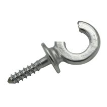 2 pitons à crochet ouvert inox m6 long. tige 30mm 