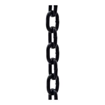 Chaine droite soudée acier zingué Ø5mmxL.1,5m noir - CHAPUIS