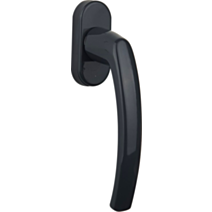 Poignée de fenêtre crémone Absolu gris alu - ALPERTEC