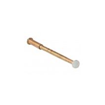 VIS RELIEUSE POUR POIGNEE BLANC 60 + DOUILLE NON FENDU X2