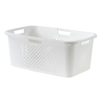 Panier à linge Pixel 40 L blanc - SUNDIS