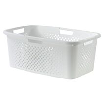 Panier à linge Pixel 40 L blanc - SUNDIS