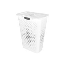 Coffre à linge Pixel Slim 40 L blanc - SUNDIS