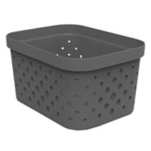 Panier Pixel 1,5 L gris - SUNDIS