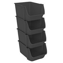 Tour de rangement Fly Tower 46,6x29,8x69cm gris - SUNDIS