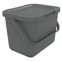 Poubelle à compost Loops 6L gris - SUNDIS
