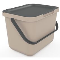 Poubelle à compost Loops 6L taupe - SUNDIS
