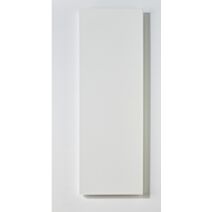 Tablette bois 18mm droite 80x25cm blanche