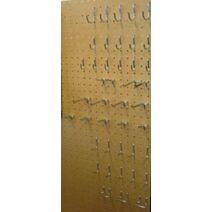 40 Crochets Rangement Supplémentaire pour Panneau Perforé