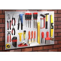 Panneau Perforé avec Crochet Rangement - MOTTEZ