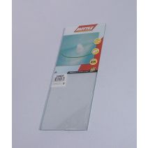 Tablette verre sablé 80cm Mottez