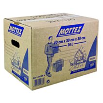 Carton de déménagement 36L L.40xl.30xH.30cm 20kg - MOTTEZ