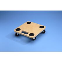 plateau rouleur en bois carré - MOTTEZ