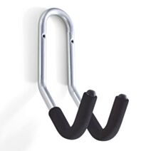 Crochet Rangement Vélo Double Gainé Max.100kg - MOTTEZ