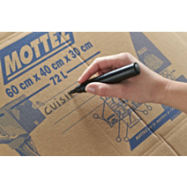 Marqueur noir indélébile - MOTTEZ