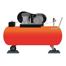 4 Patins Carrés Mousse Anti-vibration 10x10cm