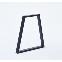Pied de table trapèze HT 40 cm noir MOTTEZ