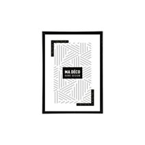 Cadre photo Marco clip 10 x 15 cm PVC noir - OSTARIA